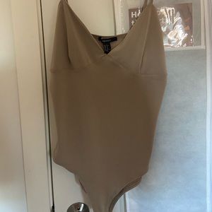 Spaghetti strap body suit